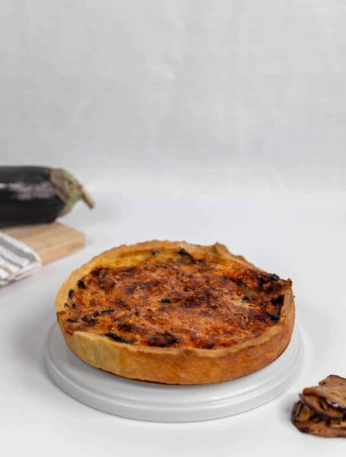 קונדיטוריית שני - חנות האונליין קיש חציל ועגבניות מיובשות (בהקפאה) תמונה 347