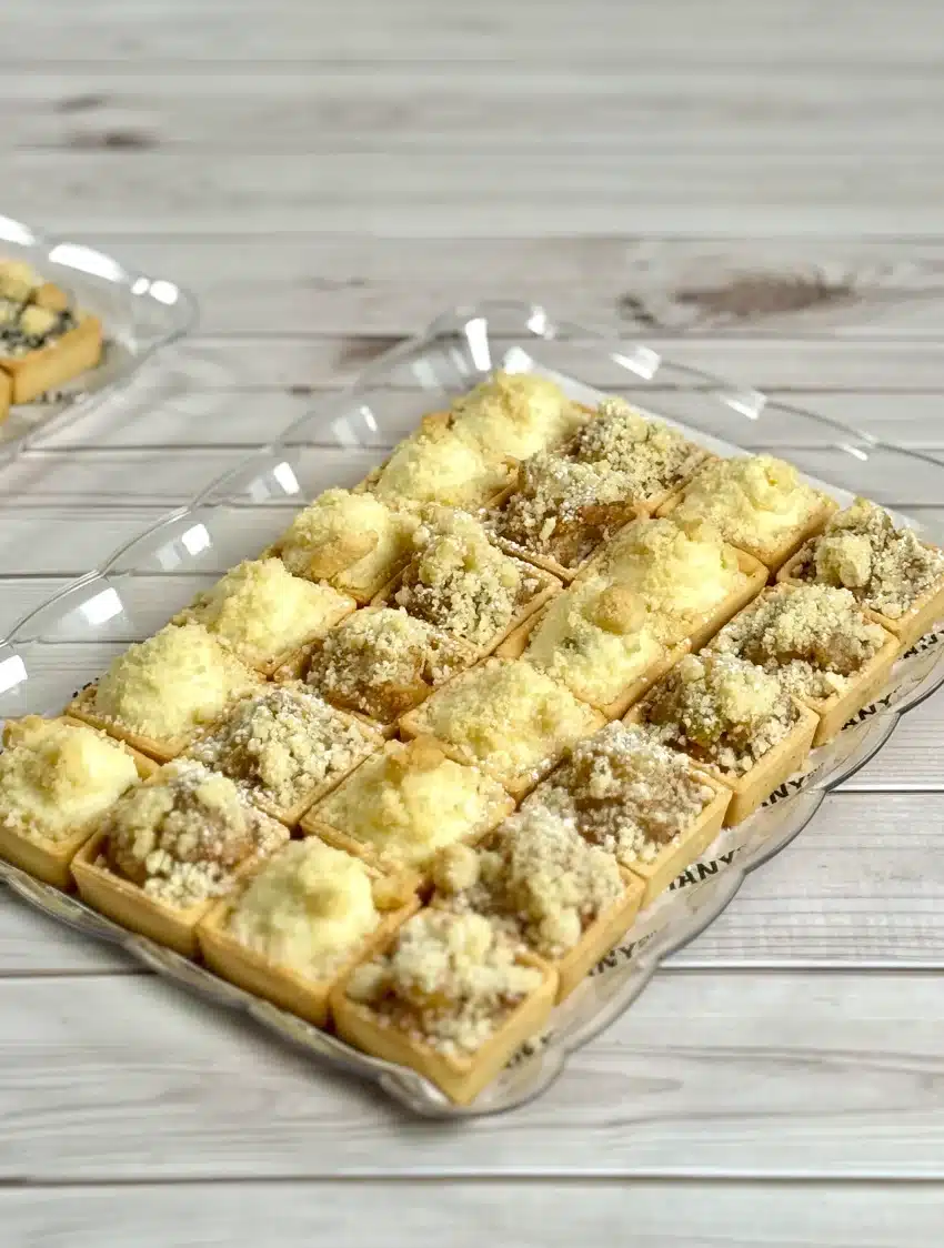 קונדיטוריית שני - חנות האונליין מיני פאי קרמבל גבינה ותפוחים תמונה 3